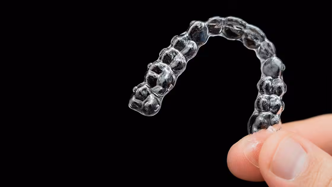 Invisalign Black Background